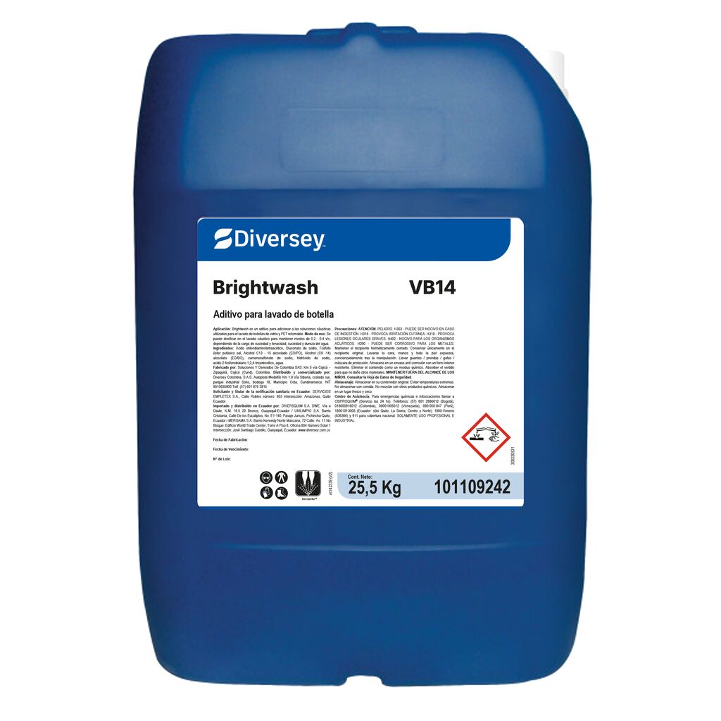 BRIGHTWASH / SU 860 VB14 25.5kg - Aditivo antiespumante